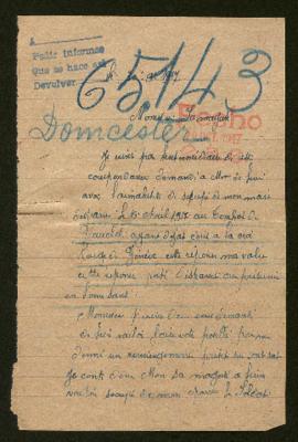 Expediente de Marcel Demeester