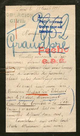 Expediente de Edouard Grandpré