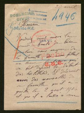 Expediente de la familia Goémine Mauvaistemps