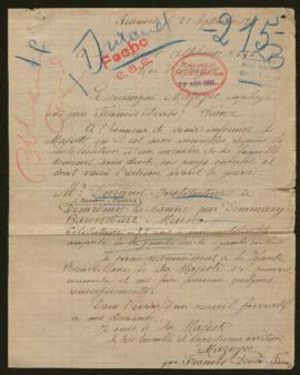 Expediente de Armand Maurice Durand