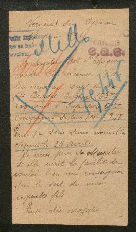 Expediente de Eugène Fradet
