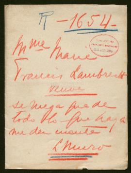 Expediente de Marie Francis-Lambrecht