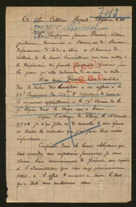 Expediente de Victor Pineau