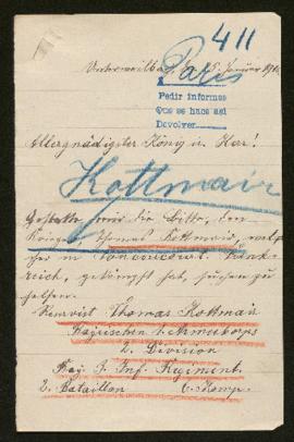 Expediente de Thomas Kottmair