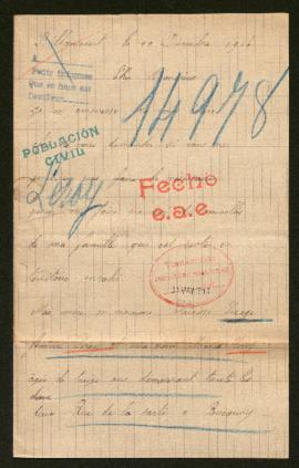 Expediente de la familia Leroy-Lesage