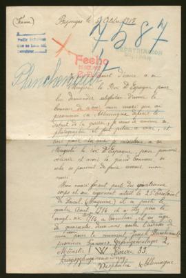 Expediente de Joseph Planchenault