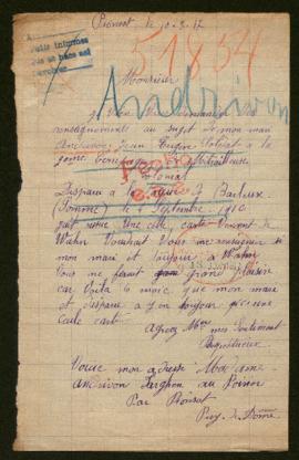 Expediente de Jean Eugène Andrivon