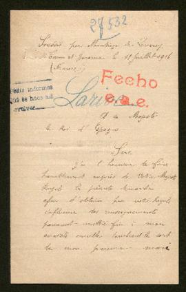 Expediente de Joseph Médéric Arthur Larive