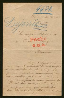Expediente de André Dujarrie