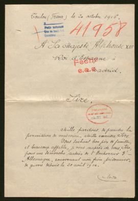 Expediente de Alfred Valéry