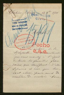 Expediente de Alphonse Lemarchal