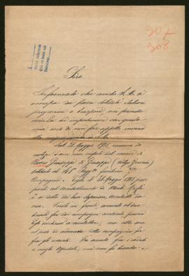 Expediente de Giuseppe Boero y Giuseppe Ricca
