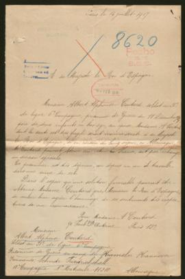 Expediente de Albert Alphonse Coutard