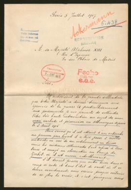 Expediente de Charles Louis Samuel Ackermann