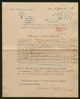 Expediente de Jean Joseph Louis Marini