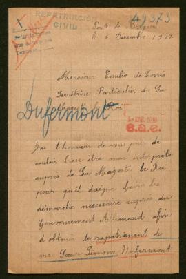 Expediente de Simone Dufermont