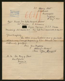 Expediente de Tom Sykes Bamforth