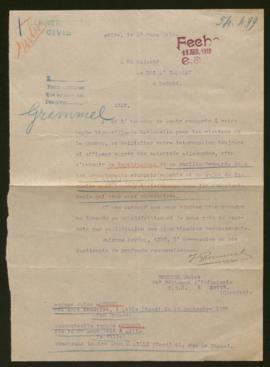 Expediente de la familia Gremmel Lesaffre