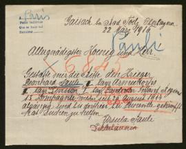 Expediente de Leonhard Pauli