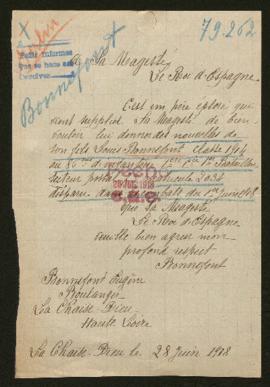 Expediente de Louis Bonnefont