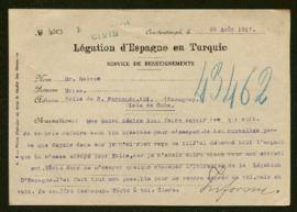 Expediente de Moise Galvo