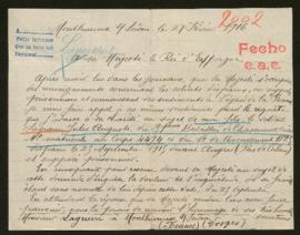 Expediente de Jules Auguste Joseph Lauguerre