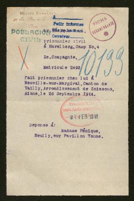 Expediente de Paul Hénique