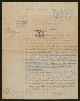 Expediente de Auguste Victorin Rey