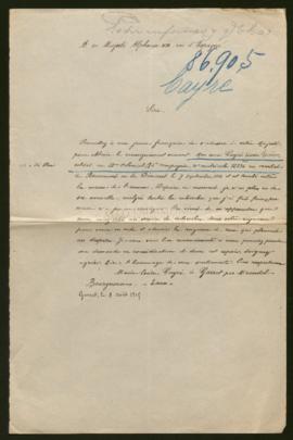 Expediente de Séverin Firmin Cayré