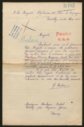 Expediente de Etienne Maxime Poulain