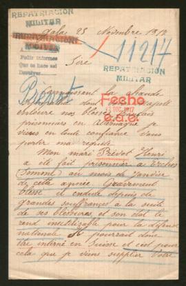 Expediente de Henri Prévot