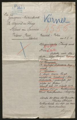 Expediente de Gustave Körner