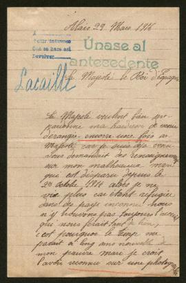 Expediente de Fortuné Lacaille