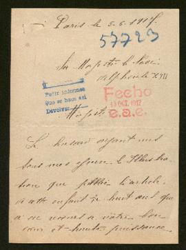 Expediente de François Athanase Nesti