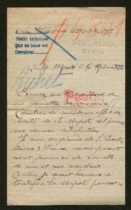 Expediente de la familia Richet Cochet