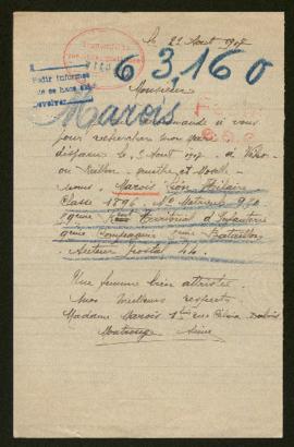 Expediente de Léon Hilaire Marois
