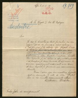 Expediente de Georges Déloitre