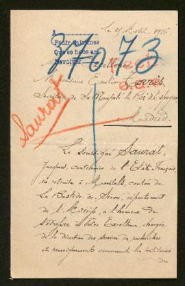 Expediente de Pierre Saurat