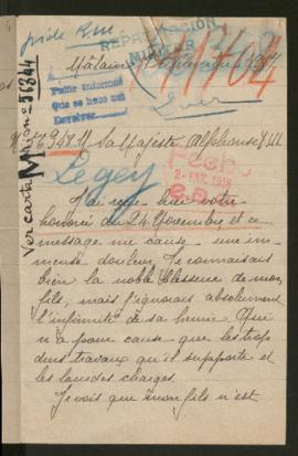 Expediente de Eugène Légey