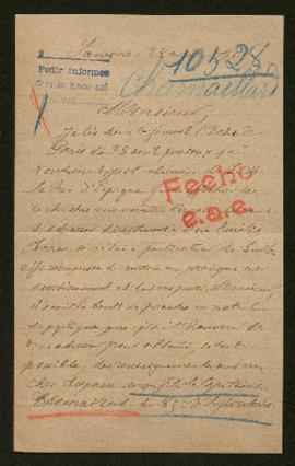 Expediente de Etienne Chamaillard