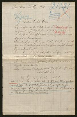 Expediente de Paul François Vigier