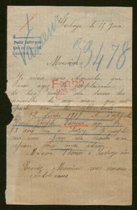 Expediente de Henri Joseph Vasseur
