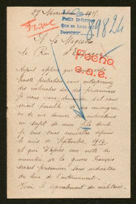 Expediente de Emile Franc