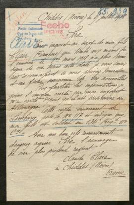 Expediente de François Clair