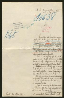 Expediente de Raymond Eugène Blot