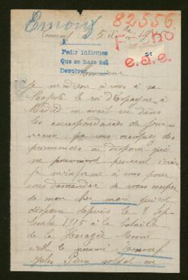 Expediente de Jules Pierre Enouf