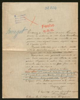 Expediente de Antoine Bouget