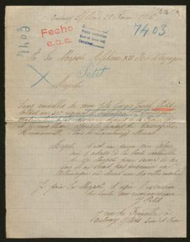 Expediente de Georges Joseph Petit