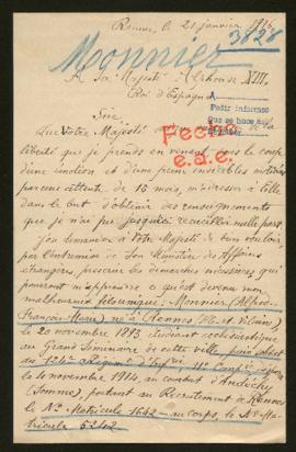 Expediente de Alfred François Marie Monnier