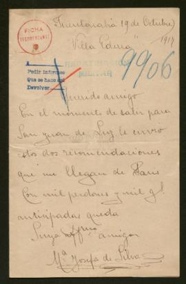Expediente de Georges Léon Alexandre Duval